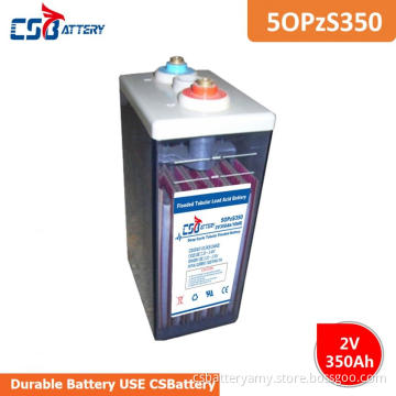 Csbattery 2V350ah Lead Acid Battery for Traction-Forklift/Tractor/Powered-Heater/Sweeper/Boat/Amy